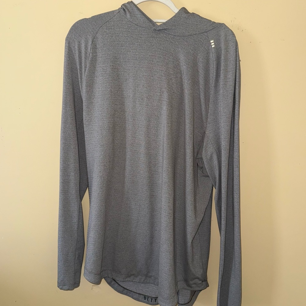 Lululemon Men's Gray Hoodie Shirt (NEVER WORN)